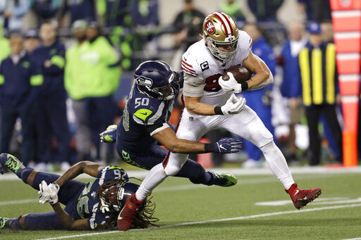 San Francisco 49ers tight end George Kittle